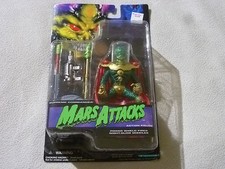 NEW ON CARD SUPREME COMMANDER MARS ATTACKS FIGURE 1996 TOPPS TRENDMASTERS NOC >