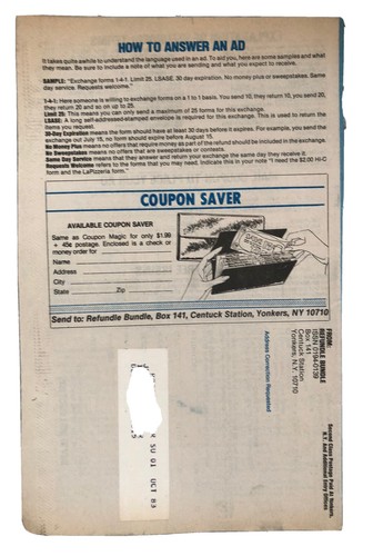 Januar 1983 Vol. X Nr. 3 Rückerstattungspaket gestern Einsparungen gegenüber heutigen Preisen - Bild 2 von 2