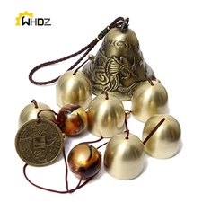 40Cm Garden Antique Wind Chime Copper Yard Garden Outdoor Living Decoration Meta