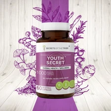 Secrets Of The Tribe Youth Secret Capsules, 500 mg