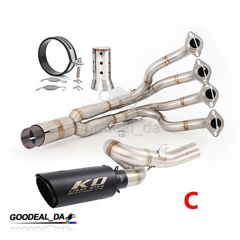For Kawasaki Ninja ZX6R ZX636 2009-2023 Full Exhaust Header