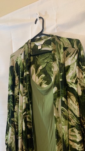 2X Plus Top/Tunic, Long Flowy, Colorful! Light-Weight, CJ Bank Mock 2-Piece EUC - Picture 3 of 11