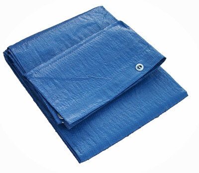 KT1012 10 x 12 Blue Poly Tarp – Craftsmen's Company