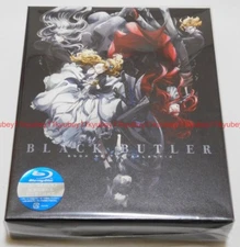 Black Butler Kuroshitsuji Book of the Atlantic Limited Edition Blu-ray 2CD Japan