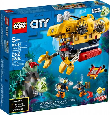 コロンバス LEGO 60264 City Series Ocean Exploration Submarine | eBay