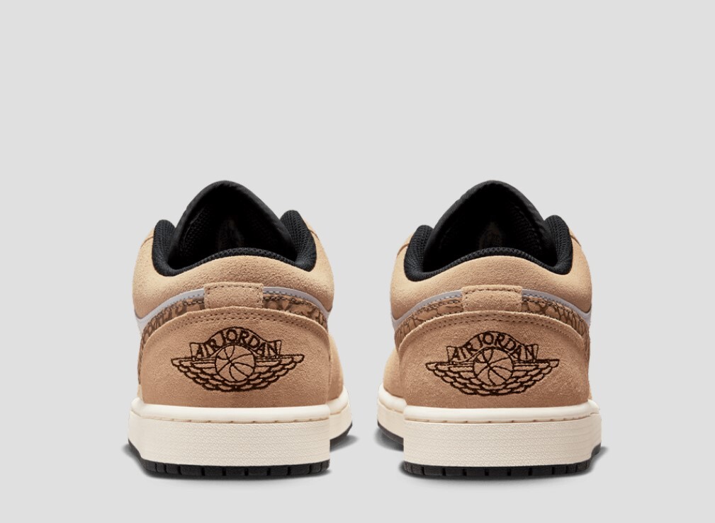 靴 Air Jordan 1 Low SE Brown ElephantSafari The Air Jordan 1 Low SE Brown Elephant Is certainly A must
