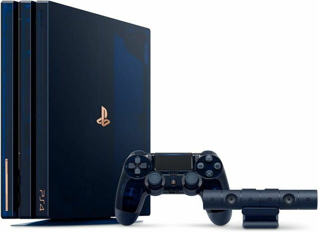 PlayStation 4 Pro 500 Million Limited Edition 2TB Console - Blu | Acquisti  Online su eBay