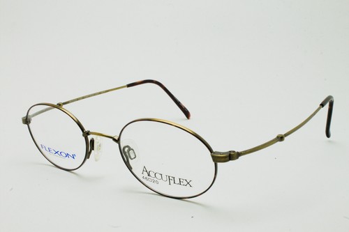 VINTAGE MARCHON FLEXON ACCUFLEX 154 TORTOISE/ANT GEP EYEGLASSES SIZE:46-20-145