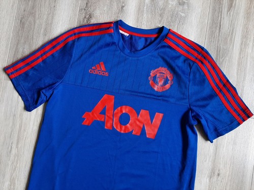 Manchester United Fußball Trikot 2015/2016 Training Adidas Fußball Kinder YXL/176 - Bild 2 von 6