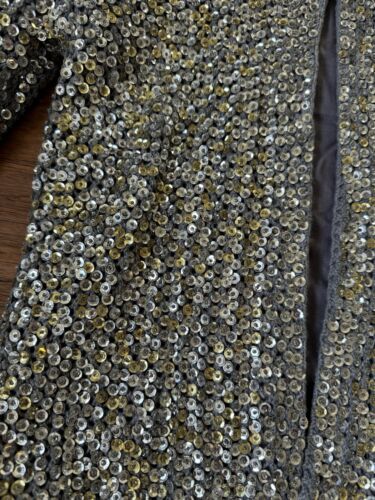 NWT Kate Moss Topshop Sequin Cardigan Top New Eras Tour Taylor Swift S M 6 8 - Picture 3 of 16