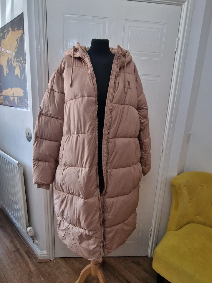 Us Polo Assn Womens Long Coat Jacket Affogat Size XXL New - Image 2 of 4