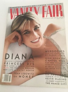 Vanity Fair The Black and White Issue With PRINCESS DIANA July 1997