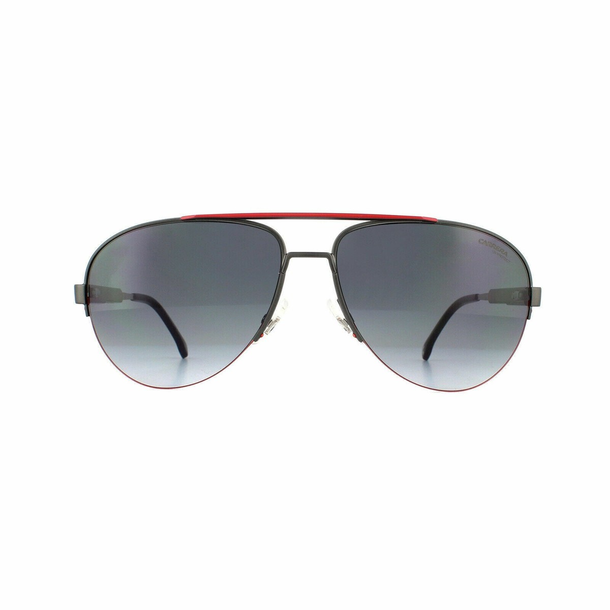 CARRERA CA8030/S SVK 62 Sunglasses Matte Ruthenium Black Frame 