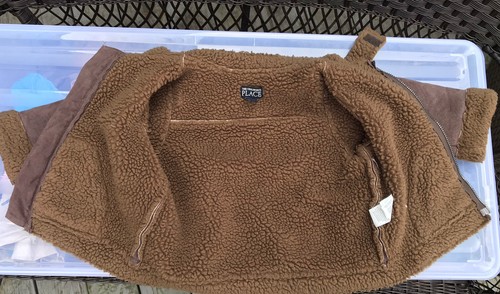 Tcp The childrens place boys brown Terry coat jacket 18 mon Shearling - Picture 4 of 6