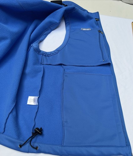 Pebble Beach US OPEN Outdoor Blue Mens LG Full Zip Fleece Lined Golf Ashworth - Picture 5 of 9