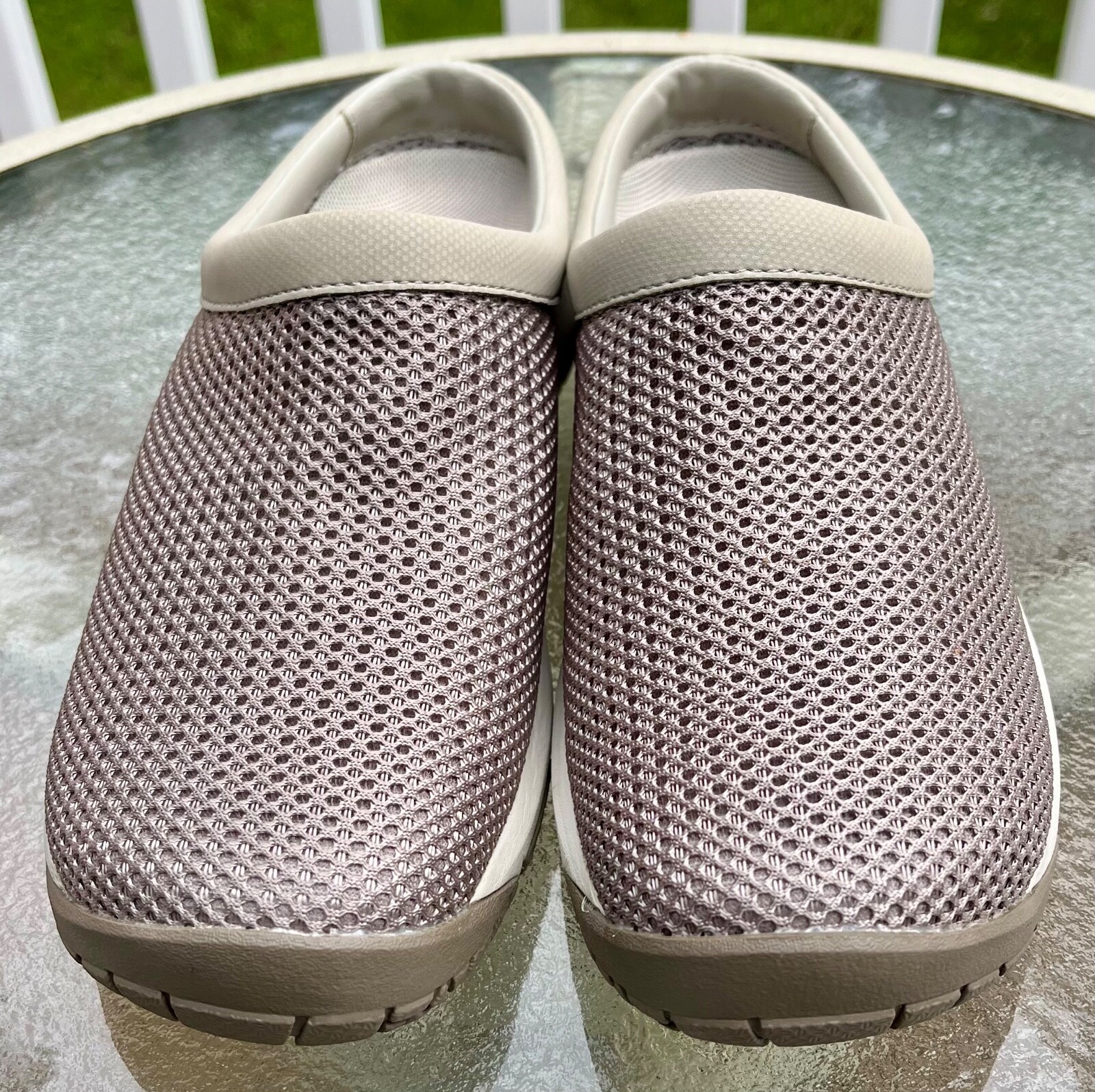 MERRELL Encore Breeze 3 zoccoli slip on grigio alluminio scarpe donna taglia 7 M