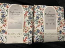 2 Packs  400 Thread Count Twin  Performance Sheet Sets Ditsy Floral -Threshold™