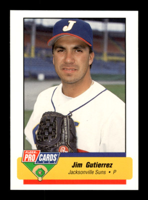 1994 Fleer ProCards # 1407 Jim Gutierrez Card (ML2) Jacksonville Suns