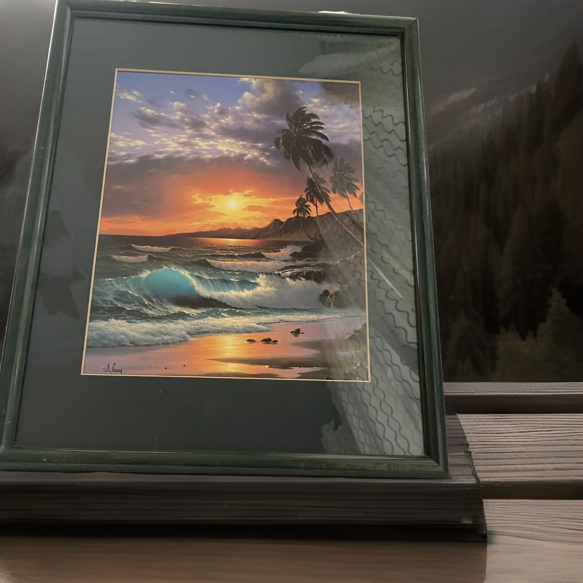 Vintage - Anthony Casay Framed Print - Ocean | eBay