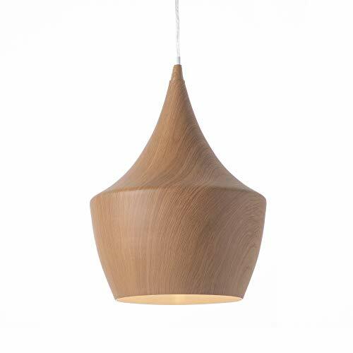 LUSSIOL Sospensione 60 W, Bois Miel, ø24 x H30 cm (G8D)