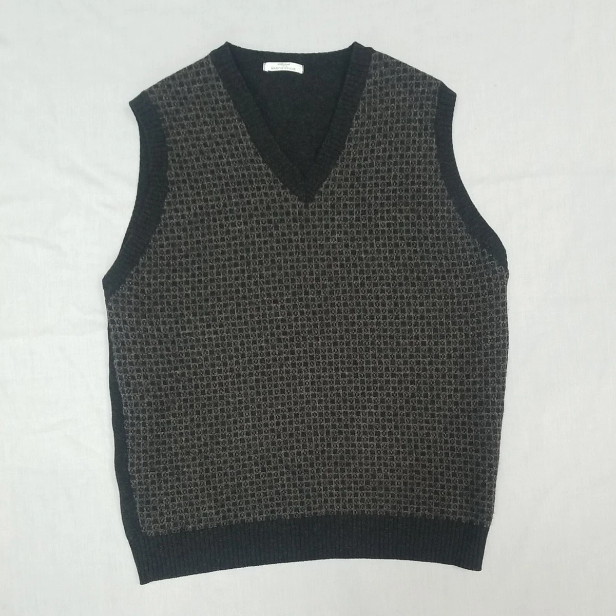 M&s mens sleeveless pullovers hot sale