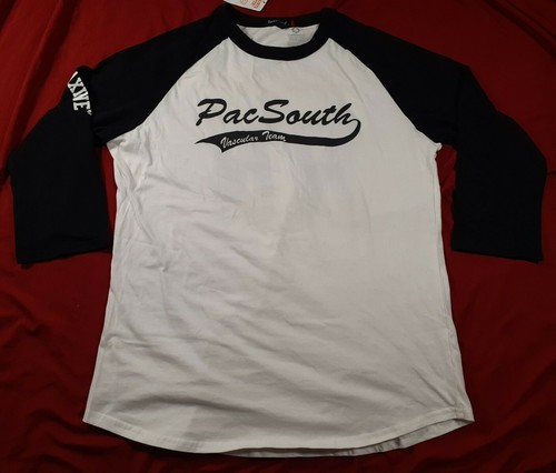 Sport-Tek Custom Ink Pac South Vascular Team 3/4 Sleeve Size Medium NWT Cotton