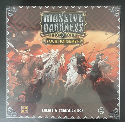 Massive Darkness 2 - Four Horsemen - Enemy & Campaign Box - NIB