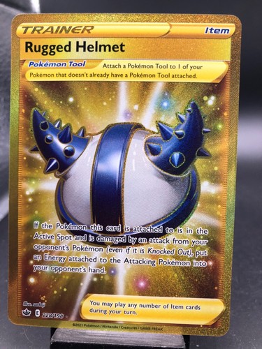 Rugged Helmet 228/198 Chilling Reign Secret Holo - 第 1/2 張圖片