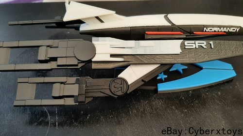 MASS EFFECT SSV Normandy SR1 Spaceship Painted Model 3D Print - Picture 8 of 10