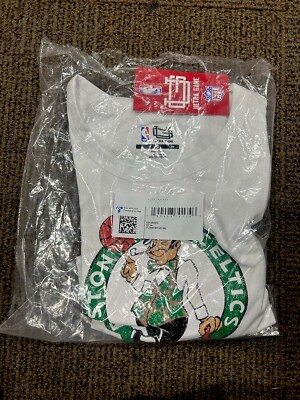 Ultra Game NBA Boston Celtics Women's Logo Medium Varsity Tee T Shirt Medium M