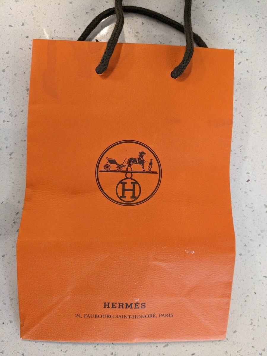 Hermes small paper bag packaging View 2