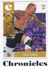 2022 Panini Chronicles WWE Card #69 Solo SIkoa (Rookie Card)