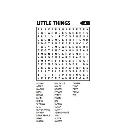MiltonMart Travel Size Word Search Books Pack of 4 – Spiral Bound Fun - Picture 9 of 9