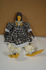 Handmade Stuffed Penguin in Outfit 17" T2