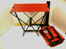 "The Amazing POCKET CHAIR" Ice Fishing / Camping Folding Seat w/Case