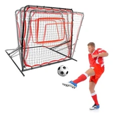 Soccer Rebounderr Net,Soccer Training Equipment for Backyard for 3,7FT*3.7FT