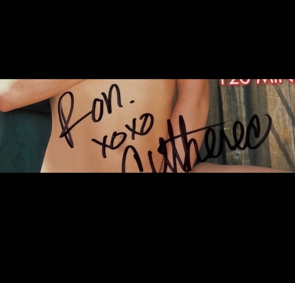 Cytherea - SIGNED Promo Photo 8.5x11” AVN adult star actress model