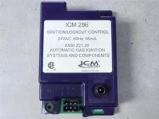 ICM Controls ICM296 Ignition Lockout Control Automatic Gas Ignition