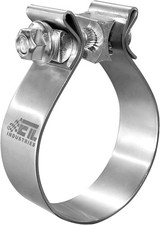 4 Exhaust Clamp Narrow Band Muffler Clamp T30...