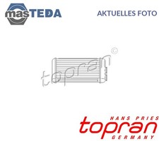 207 123 WÄRMETAUSCHER INNENRAUMHEIZUNG VORNE TOPRAN FÜR OPEL ASTRA H,ASTRA G