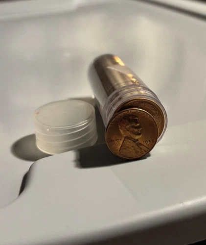 Wheat Cent Roll - UNCIRCULATED - 1958 D- 50 coins - Wheat Pennies