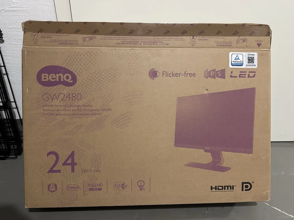 BenQ GW2480-B 61 Cm (24 Zoll) Gaming LED Monitor 1920 x 1080 - Bild 2 von 4