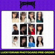 [PreSale] Aespa 6th Mini Album Rich Man LuckyDraw Photocard AM FS JumpUpEnt KPOP