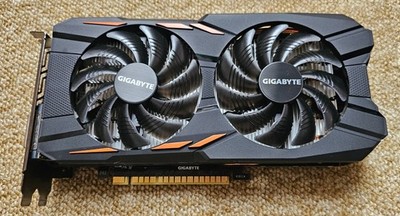 Gigabyte Nvidia Windforce GeForce GTX 1050 Ti OC 4GB PC Gaming GPU Grafikkarte