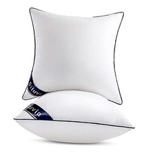 18"x18" Pillow Inserts Set of Decorative Square Throw 18x18 Inch Pack of 2 2