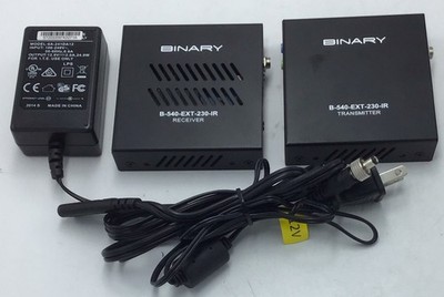 Binary B-540-EXT-230-IR 540 Series 4K Ultra HD HDBaseT with Extender IR j474