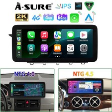 12.3"Android 15 Autoradio 2K Navi GPS Carplay F&uuml;r Mercedes-Benz GLK-Klasse X204