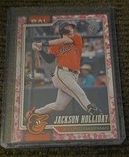 Jackson Holliday 2026 Topps Series 1 Cherry Blossom Parallel /99 Japan Edition