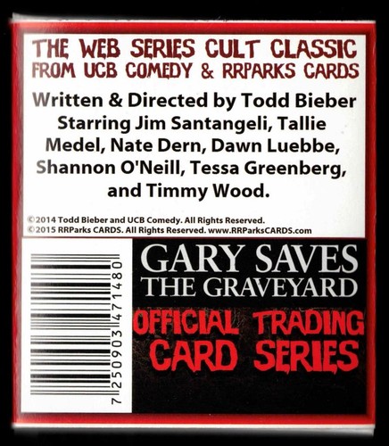 Gary Saves The Graveyard Set Of 53- Base Cards And All 8- Autograph Cards. 2015 - Picture 2 of 12