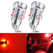 194 168 2825 W5W T10 LED Bulb Canbus Error Free Non-Polarity Replacement Bulb...